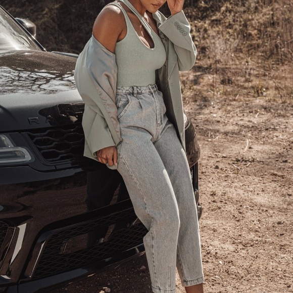 JLUXLABEL light wash jeans - Picture 3 of 4